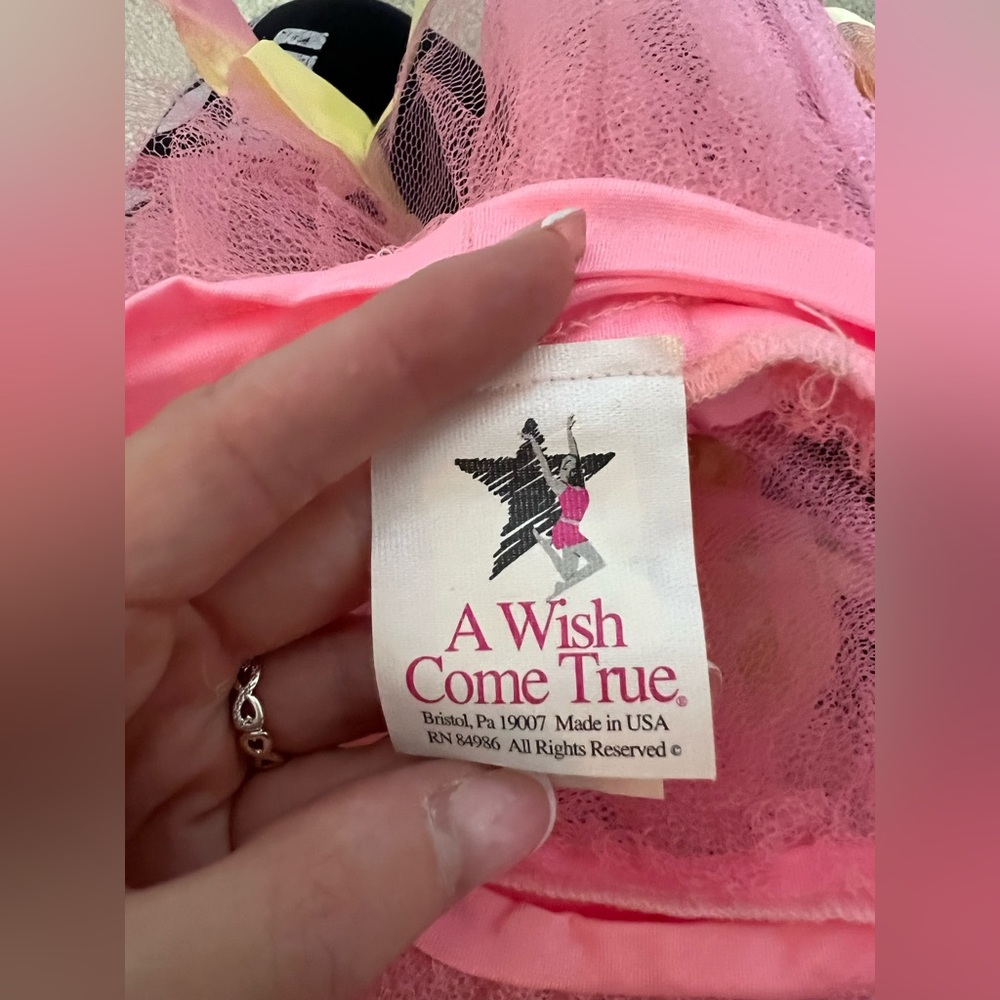A wish come true rainbow dance costume